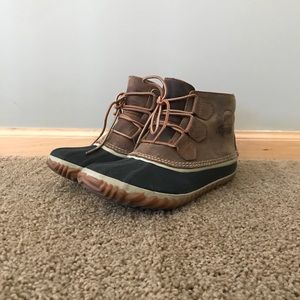 SOREL - Women’s - Out N’ About Leather Duck Boot